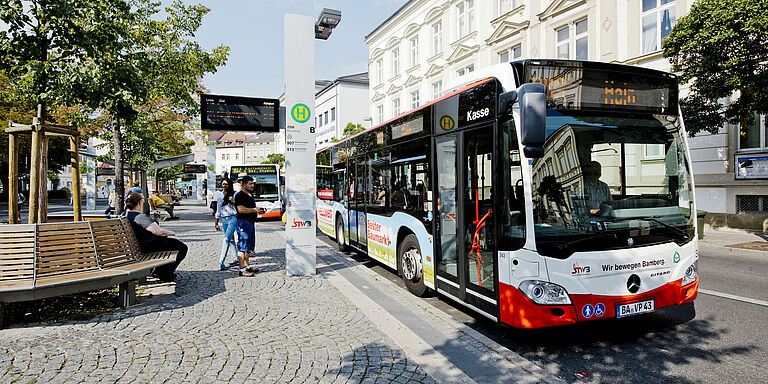 Bus in Bamberg