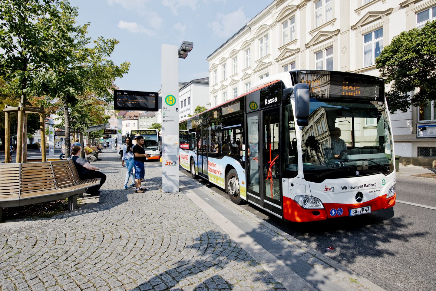 Bus am ZOB Bus am ZOB