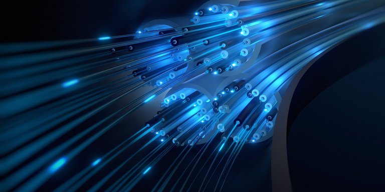 Glasfaserkabel Nahaufnahme Glasfaserkabel Nahaufnahme