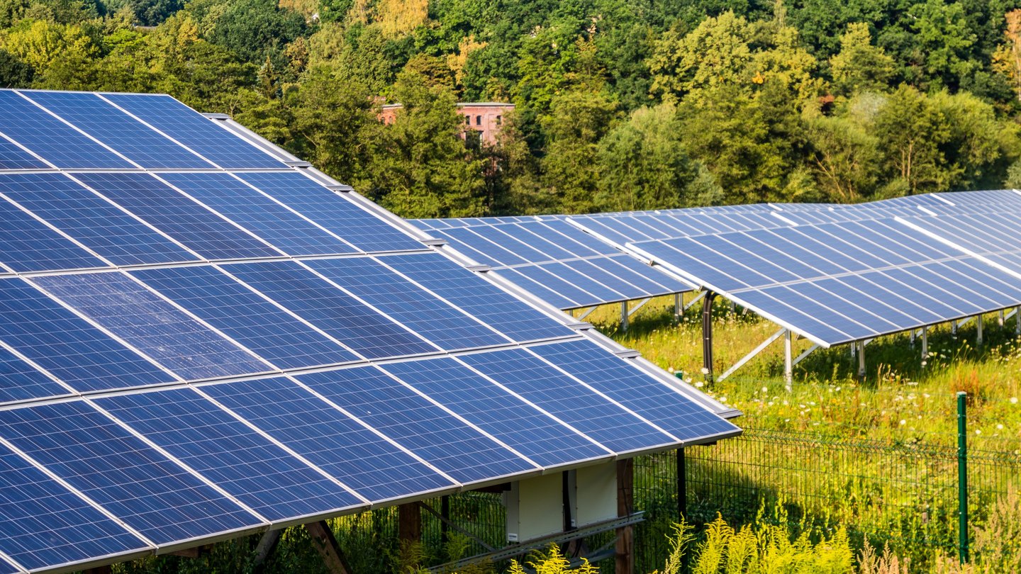 Photovoltaikanlagen in der Natur