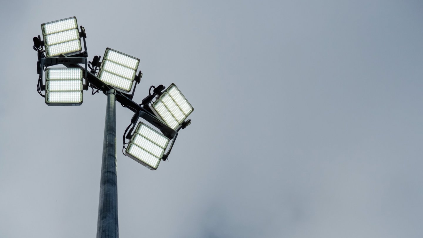 Flutlicht Stadion Flutlicht Stadion
