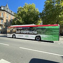 Verkehrswende: In Bamberg sind jetzt die ersten 6 E-Busse unterwegs