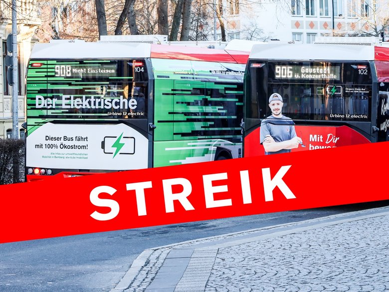 Verkehrsbetrieb wird am Freitag und Samstag erneut bestreikt: Busse fahren wieder nach Notfahrplan
