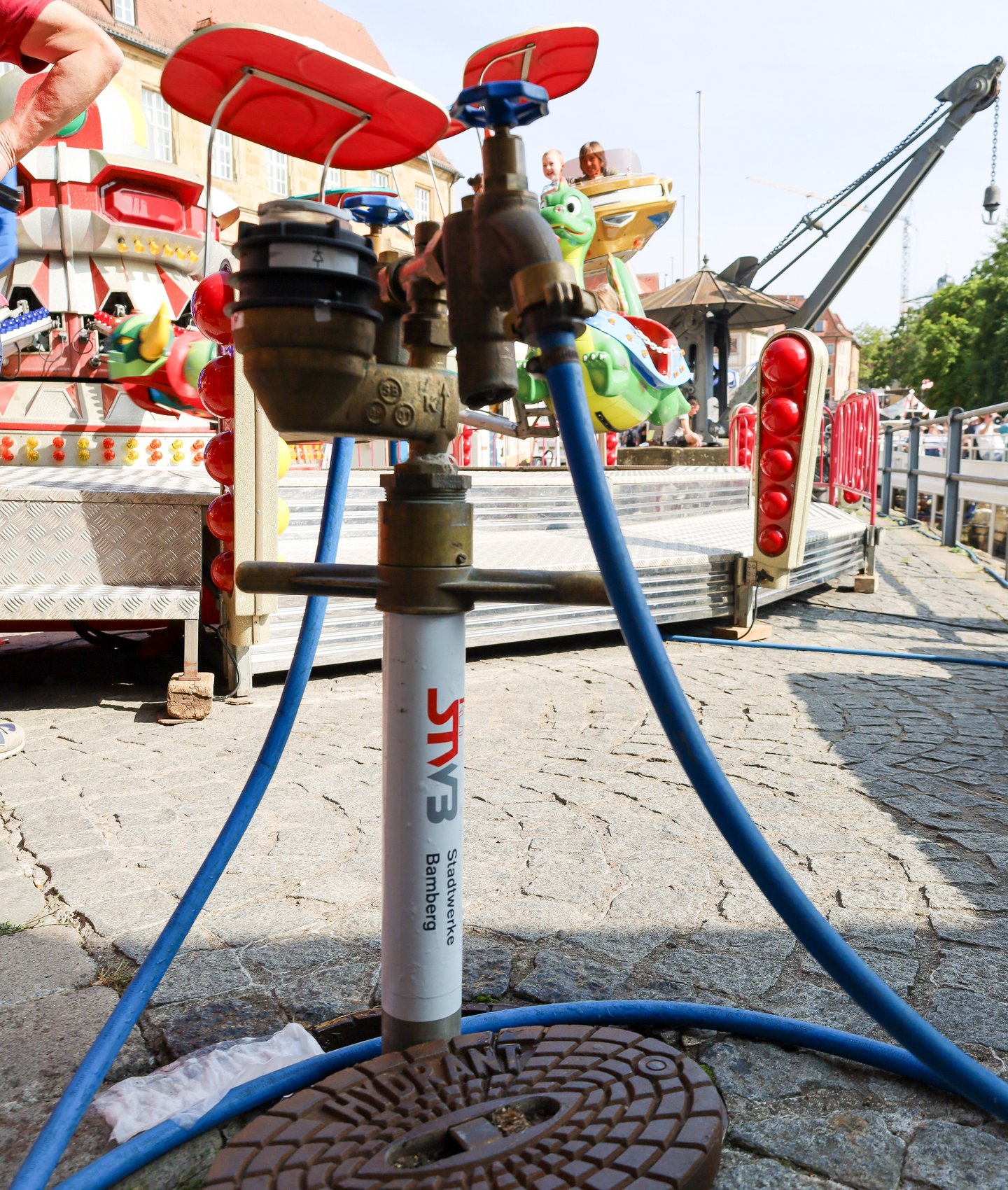 Standrohr für Wasser in Bamberg