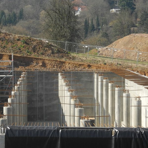 Baustelle Trinkwasserhochbehalter