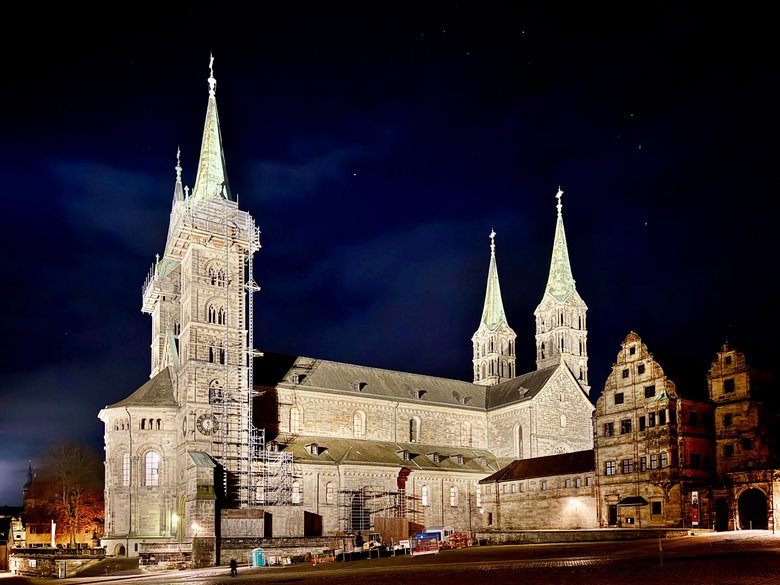 Neue LED-Beleuchtung Bamberger Dom