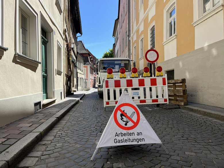 Erneuerung der Gasleitung: Concordiastraße ab Mittwoch für drei Wochen gesperrt
