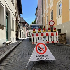 Erneuerung der Gasleitung: Concordiastraße ab Mittwoch für drei Wochen gesperrt Erneuerung der Gasleitung: Concordiastraße ab Mittwoch für drei Wochen gesperrt