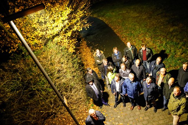 Solarleuchtenpark Frensdorf Eröffnung