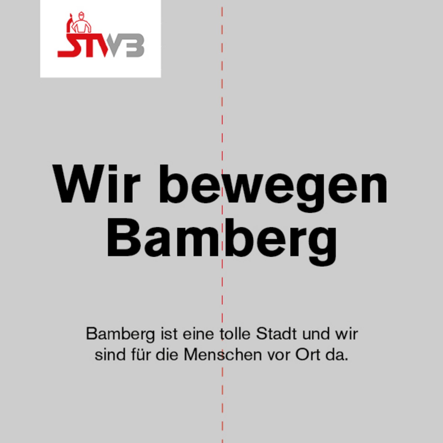 Layout Wir bewegen Bamberg Layout Wir bewegen Bamberg/ Textausrichtung mittig