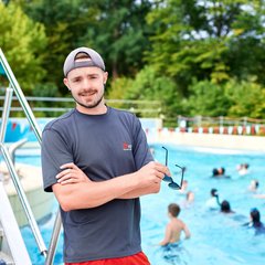 Wasseraufsicht im Freibad