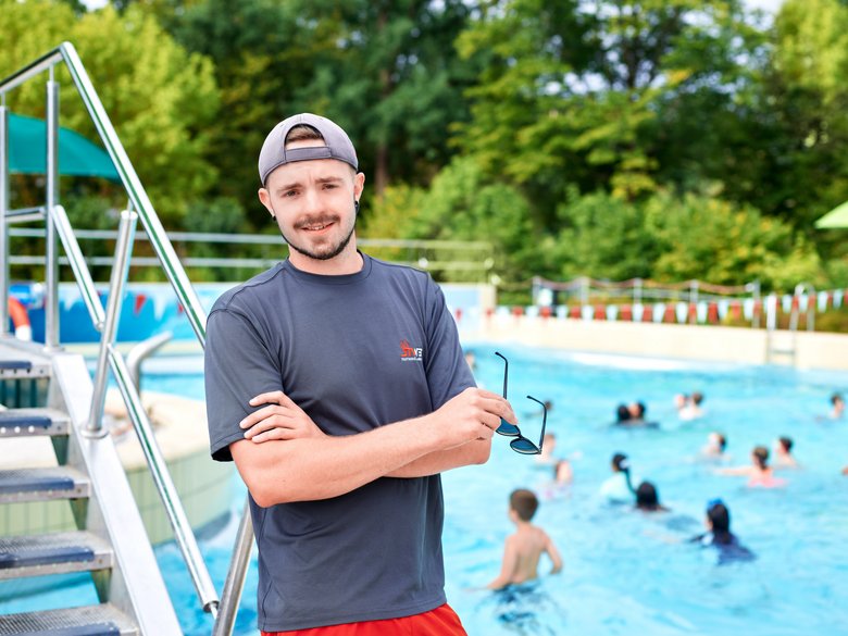 Wasseraufsicht im Freibad