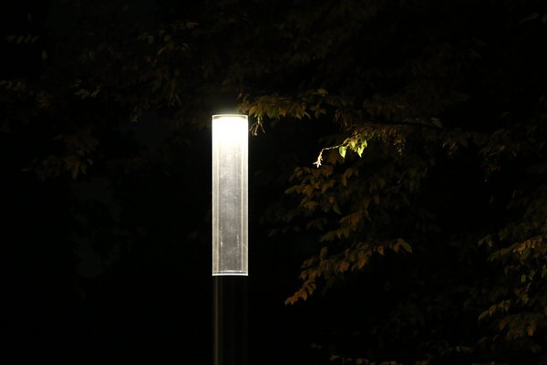 LED Straßenbeleuchtung bei Nacht