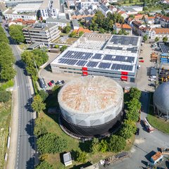 Stadtwerke bauen Gaszylinder am Margaretendamm zurück