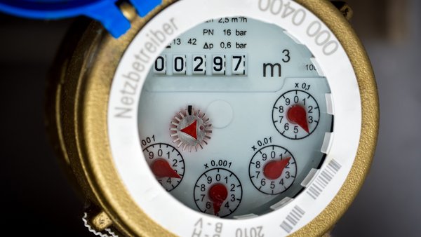 Wasseruhr Wasserzähler als Basis für Wasserpreis