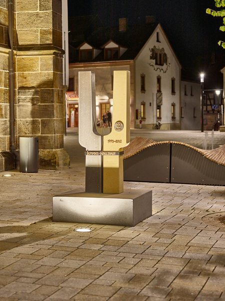 Marktplatz Hallstadt Nacht Marktplatz Hallstadt Nacht