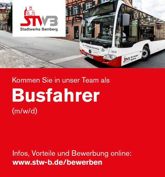 Stellenanzeige Busfahrer Bamberg Stellenanzeige Busfahrer Bamberg