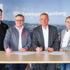Highspeed für Bamberg: Stadtwerke legen die Glasfasern künftig bis in alle Wohnungen