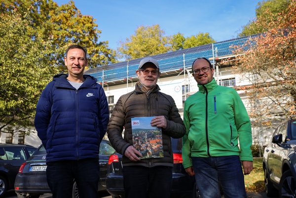 PV-Anlage Kirche Wildensorg - Andreas Günzel (links) und Erich Sperlein (rechts) PV-Anlage Kirche Wildensorg - Andreas Günzel und Erich Sperlein