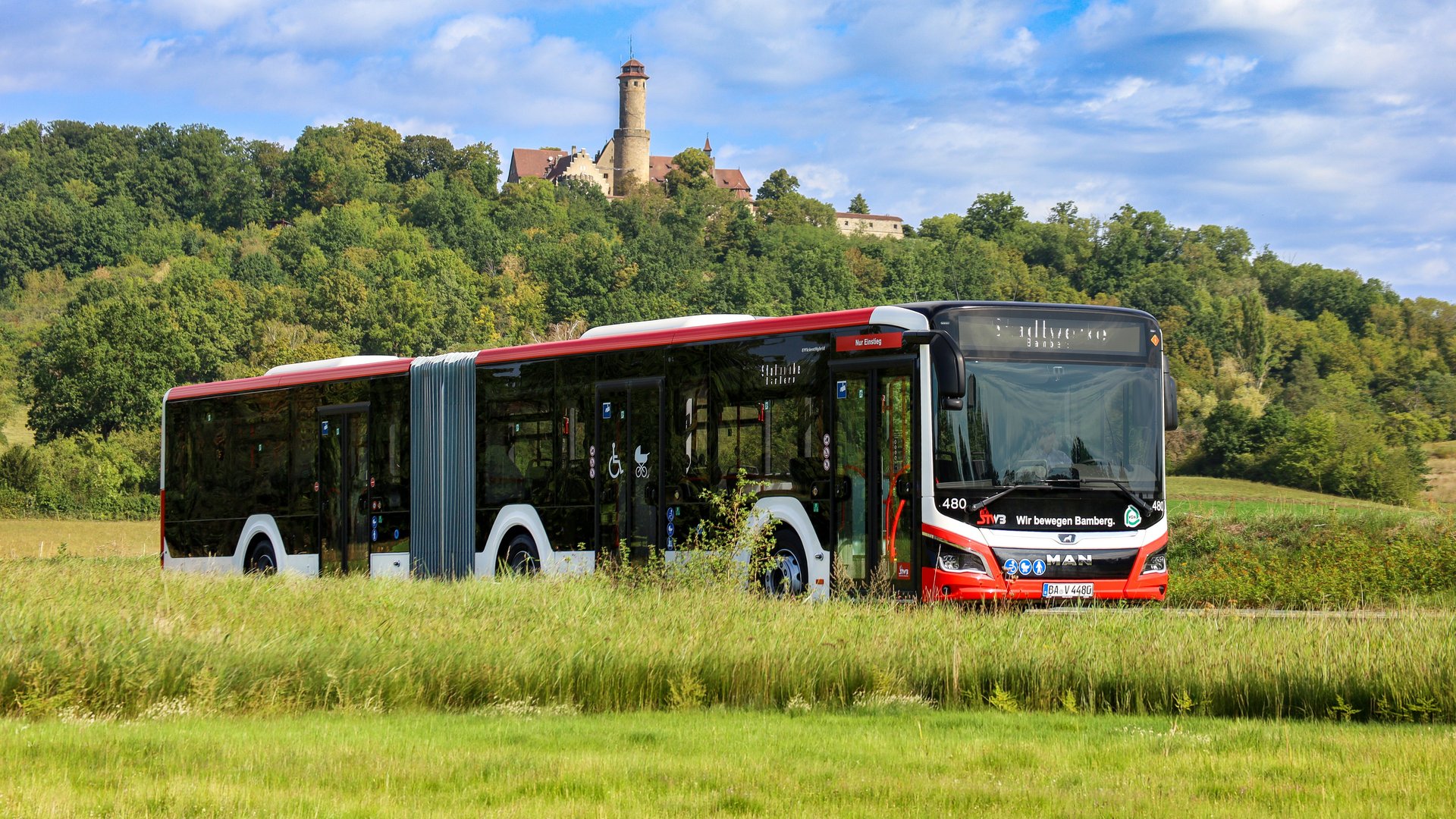Bus zwischen Wildensorg und Bamberg