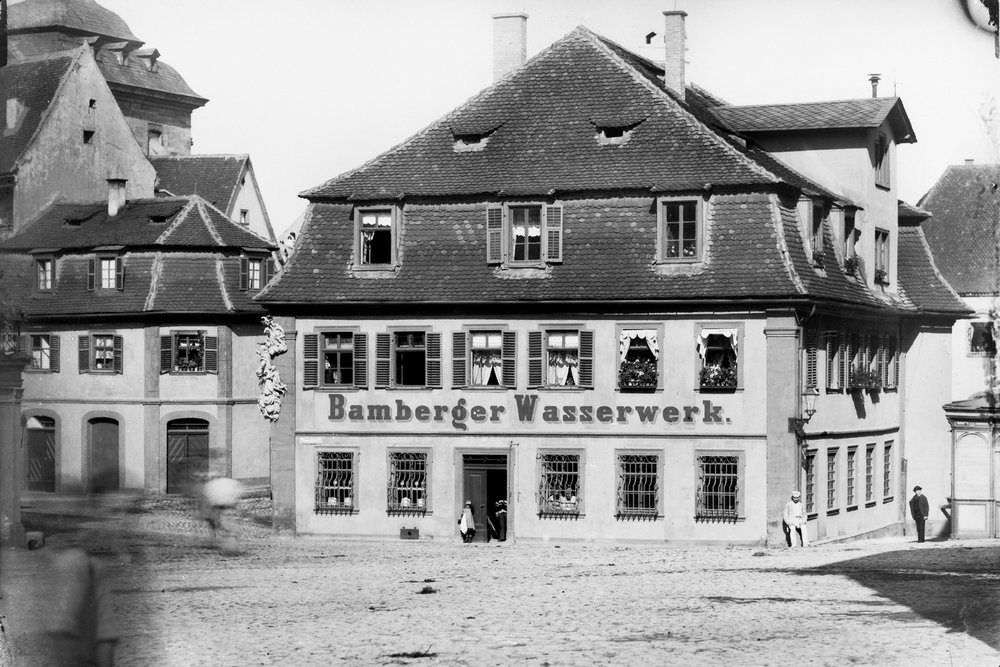 Geyerswoerthstraße schwarz-weiß Bild