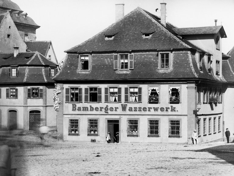 Geyerswoerthstraße  Geyerswoerthstraße schwarz-weiß Bild