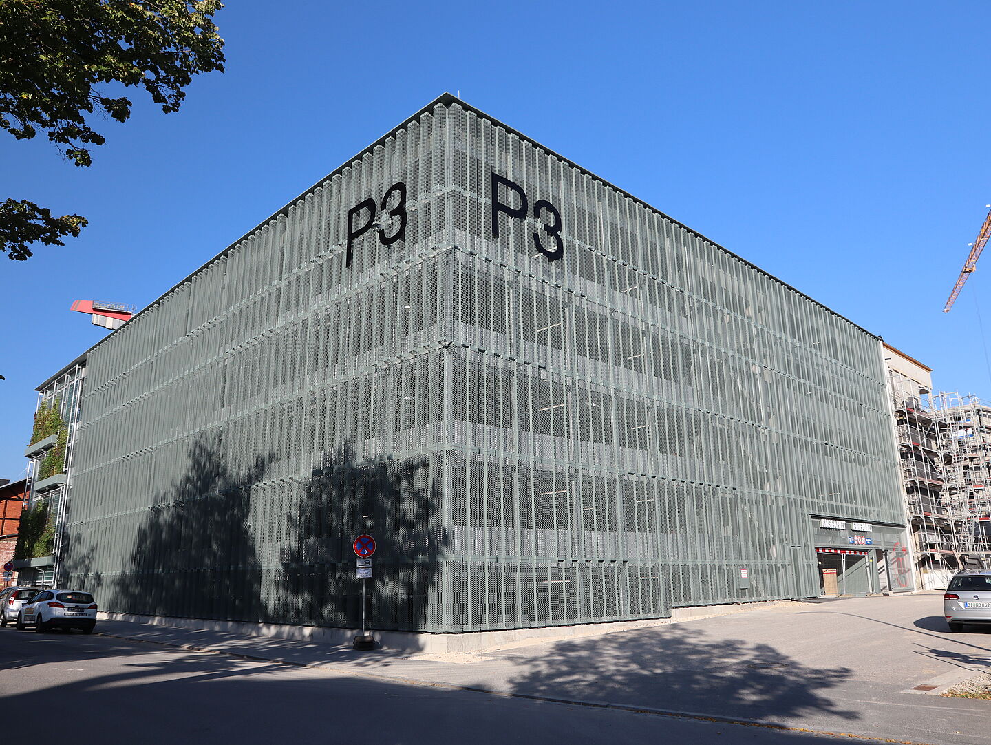 Parkpalette P3 auf der Lagarde-Campus
