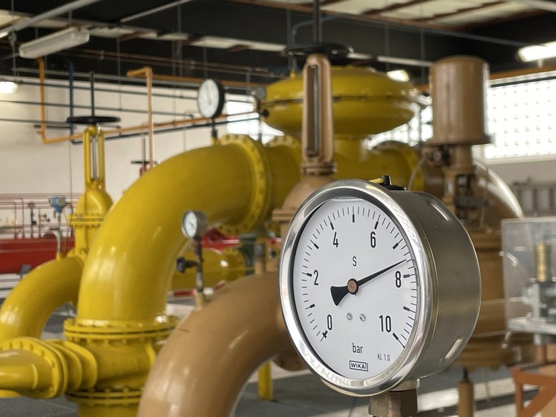 Gas Übergabestation Ventil