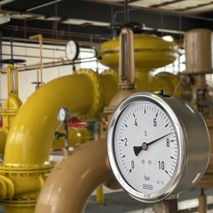 Gas Übergabestation Ventil