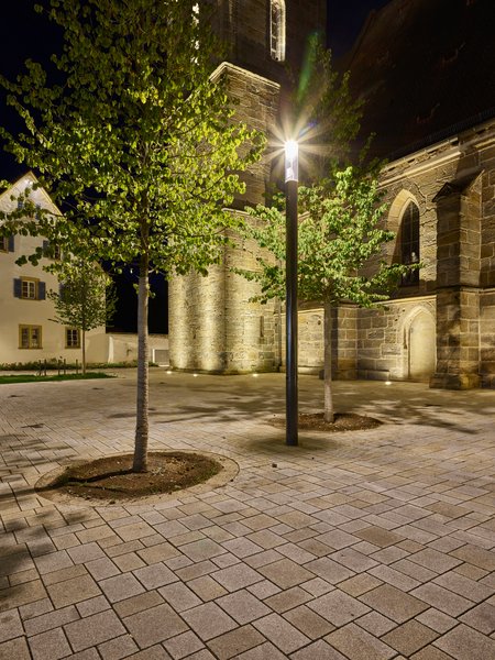 Marktplatz Hallstadt Nacht