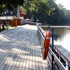 Hainbadestelle Rettungsring