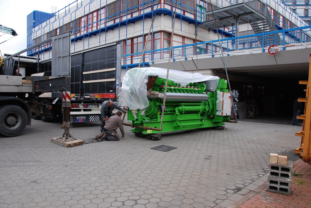 Blockheizkraftwerk des Klinikum Bamberg Blockheizkraftwerk des Klinikum Bamberg