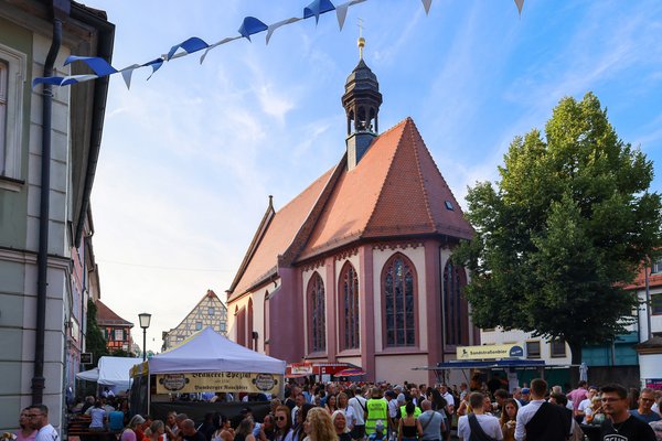 Elisabethenkirche an der Sandkerwa in Bamberg