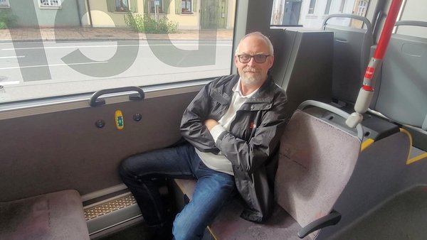 Porträt Herbert Nischke Busfahrer