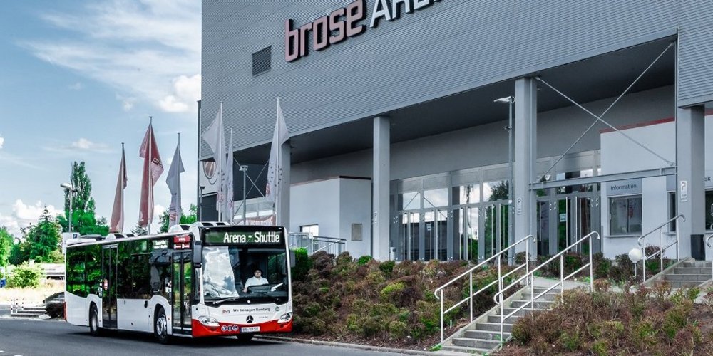 Busshuttle Brose Arena