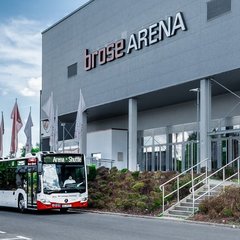 Busshuttle Brose Arena